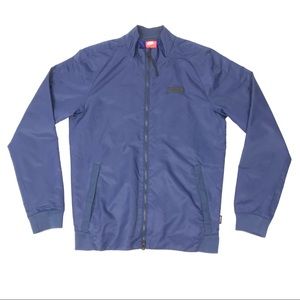 Nike FC Bomber Jacket Navy Blue Mens Windbreaker